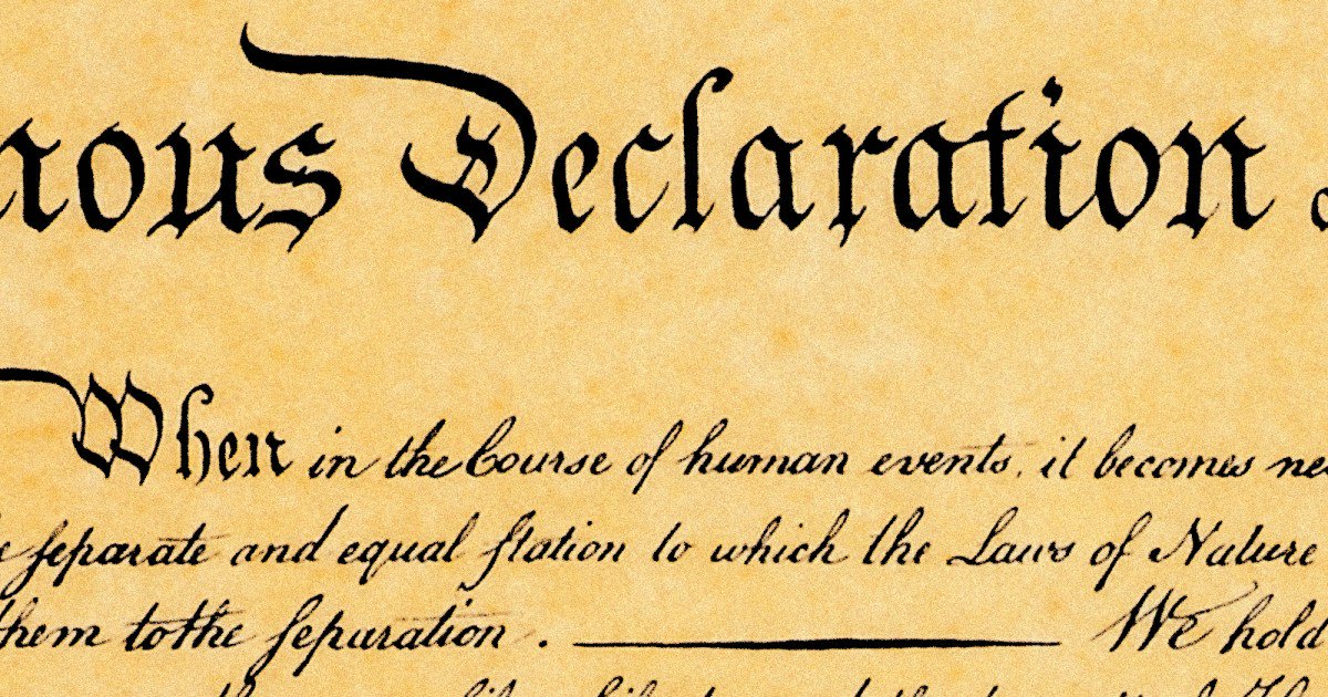 America Is 250 Years Old. Have You Ever Read the Declaration of Independence?