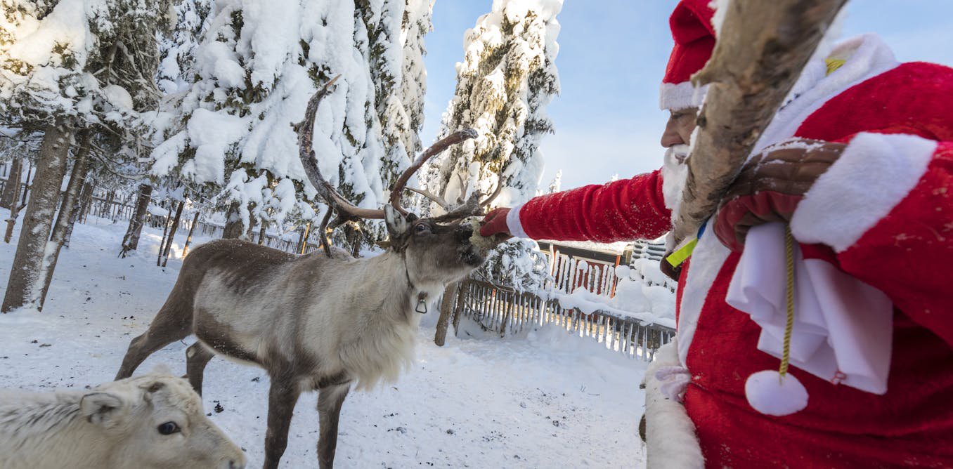 The North Pole keeps moving – here’s how that affects Santa’s holiday travel and yours