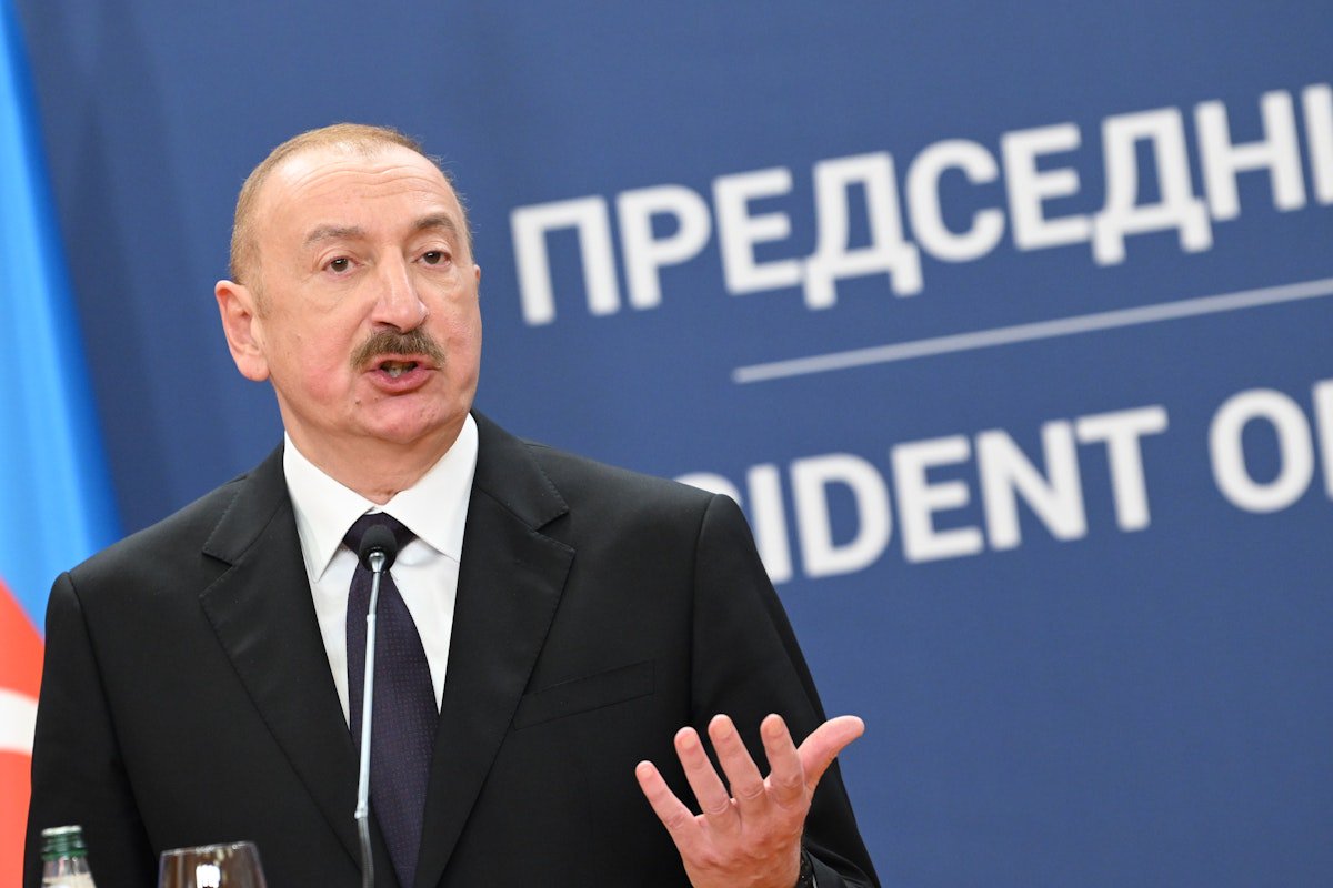 Guards for Azerbaijani President Attack Protesters in D.C.