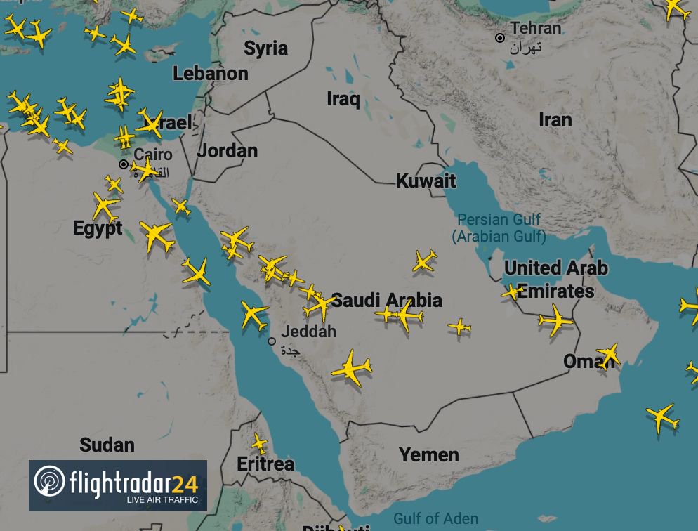 Air traffic chaos hits the Gulf, leaving thousands stranded