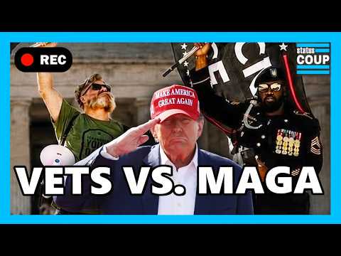 LIVE VETERANS AGAINST TRUMP Protest in Washington D.C.
