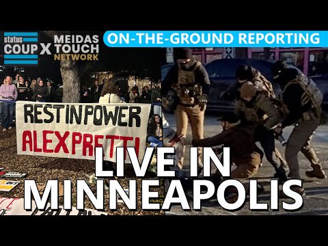 LIVE Alex Pretti Vigil Where Border Patrol Murdered Him | LIVE From Minneapolis