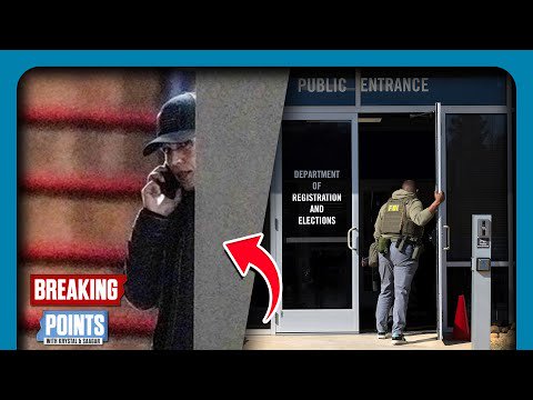 Tulsi LURKING At FBI Fulton County Election Raid