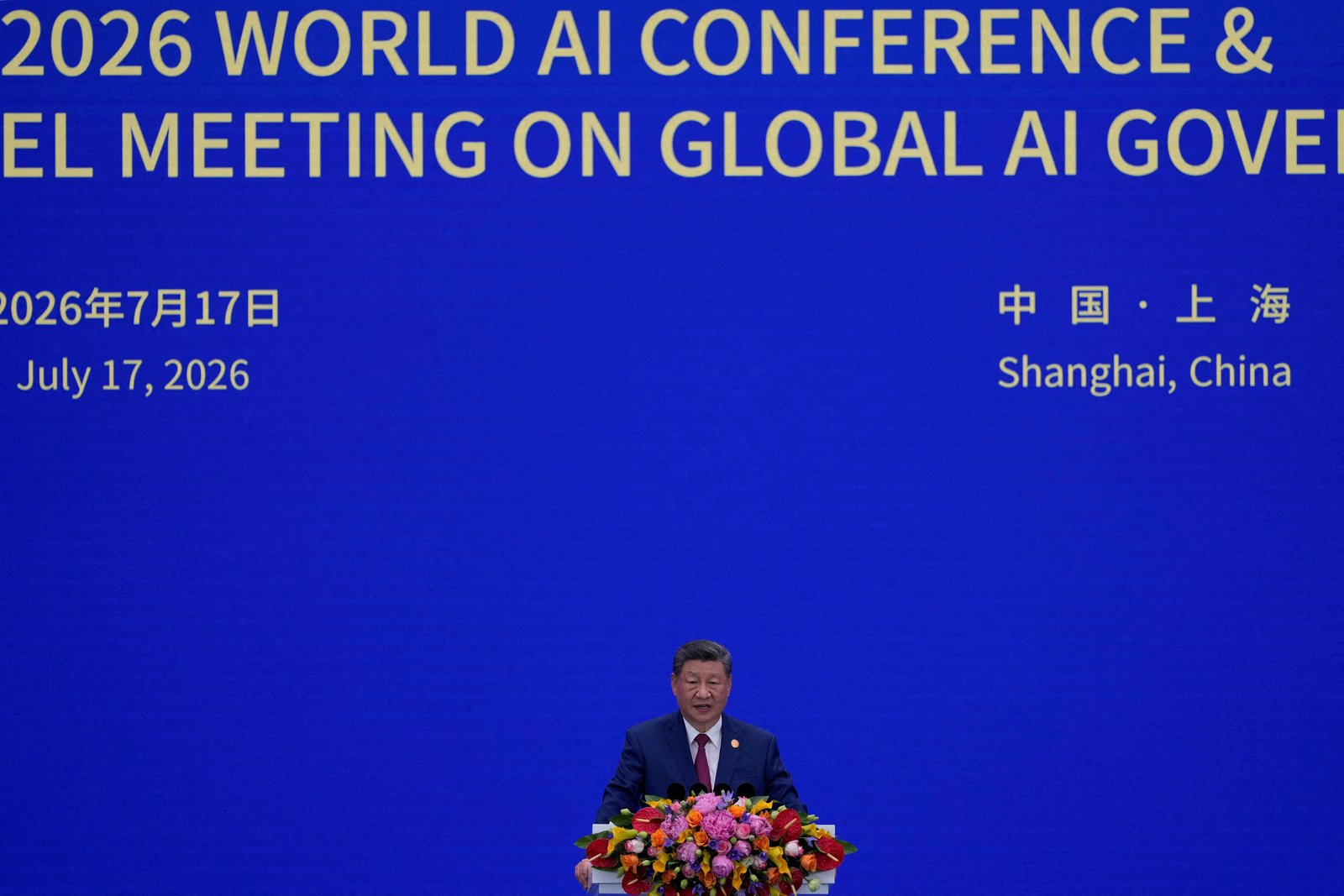 Xi Jinping casts himself as leader of new AI world order