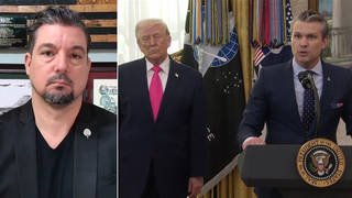 Pentagon Whistleblower Criticizes "Bloodthirst" of Iran War, Says Hegseth Is Enabling War Crimes