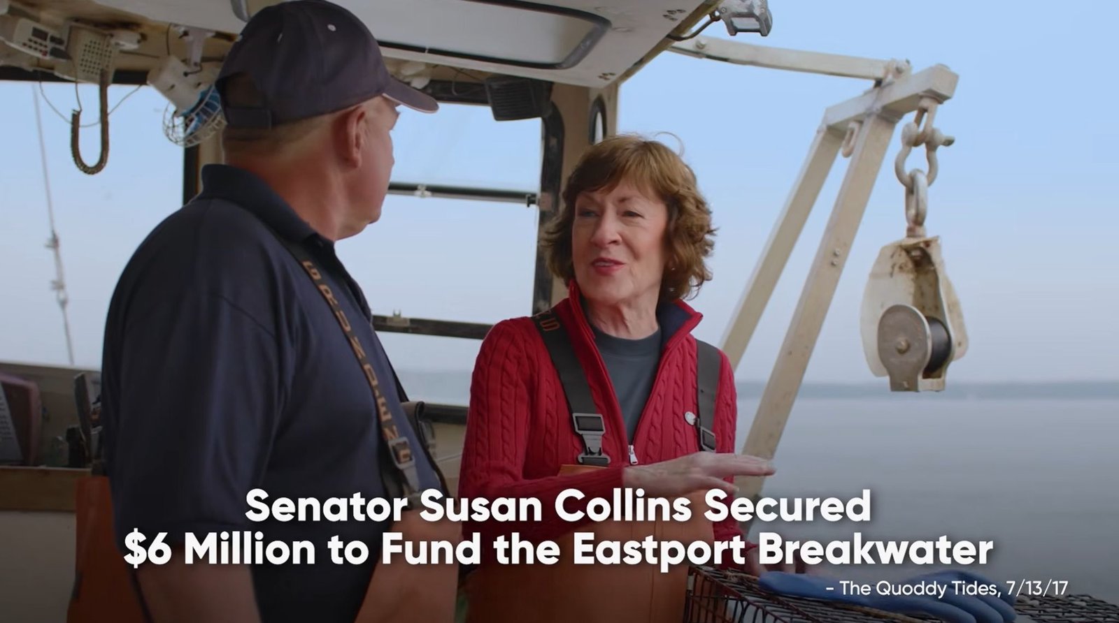 Collins launches first general election ad in Maine