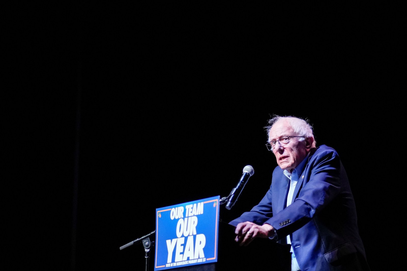 Sanders ends his silence on Platner’s implosion