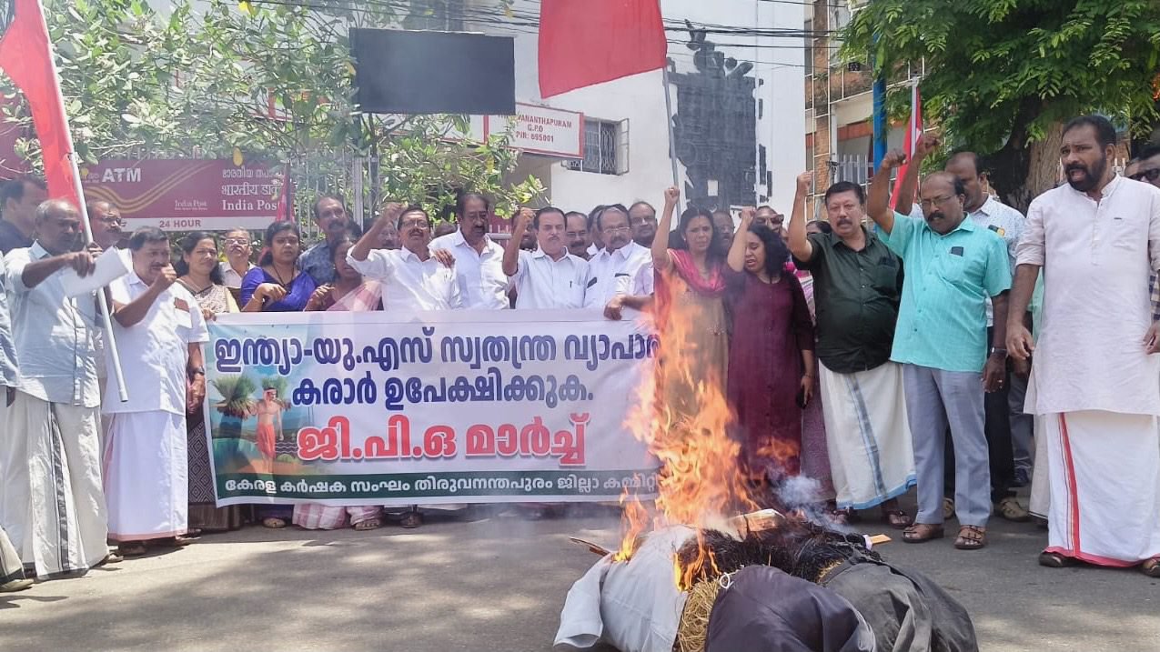Indian farmers organize national day of action against FTAs