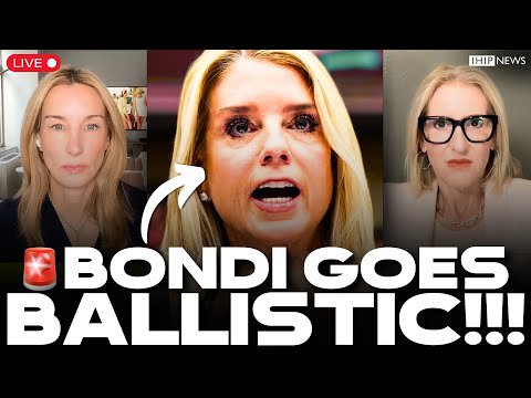 IHIP News: 🚨 Pam Bondi LOSING IT In EPSTEIN Hearings in Front of AMERICA!