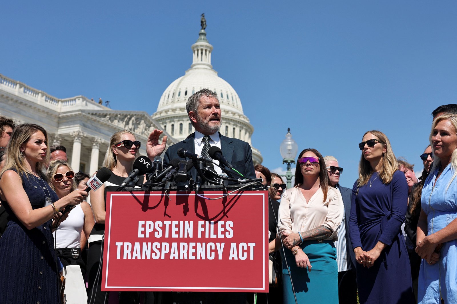 Massie’s push to release Epstein files faces dead end