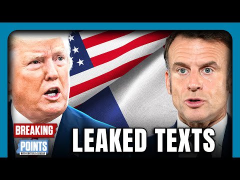 Trump LEAKS Macron Texts Ahead Of Davos SHOWDOWN