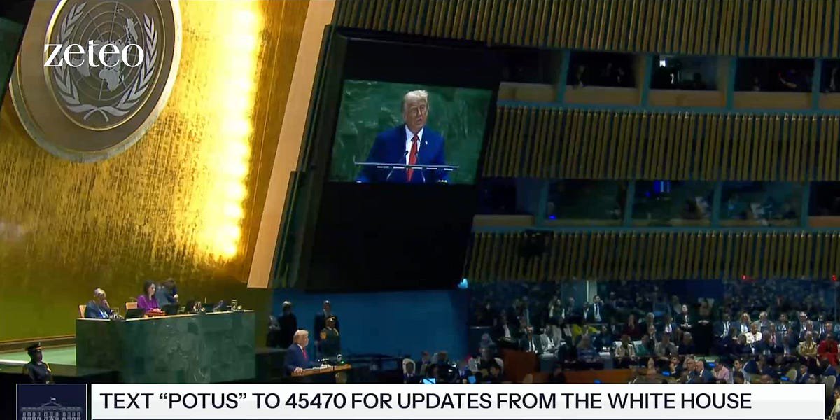 Missed Trump’s Deranged UN Speech? We’ve Got You Covered