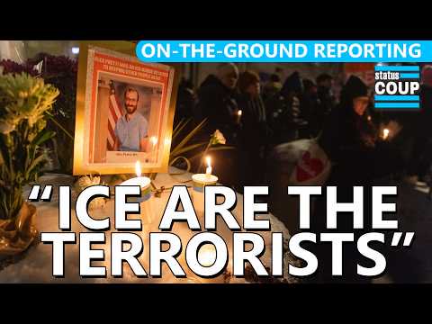 ICE Protesters CELEBRATE Alex Pretti at EMOTIONAL Vigil: "We'll Take it From Here!"