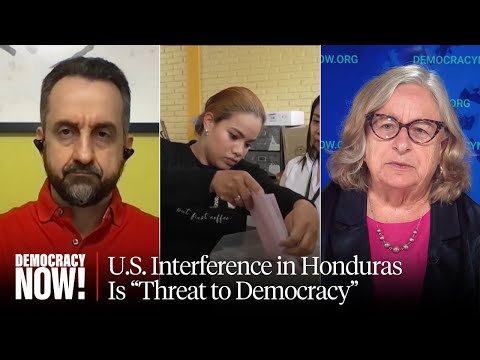 Trump Meddles in Honduran Election & Vows to Pardon Ex-President Jailed in U.S. for Drug Trafficking