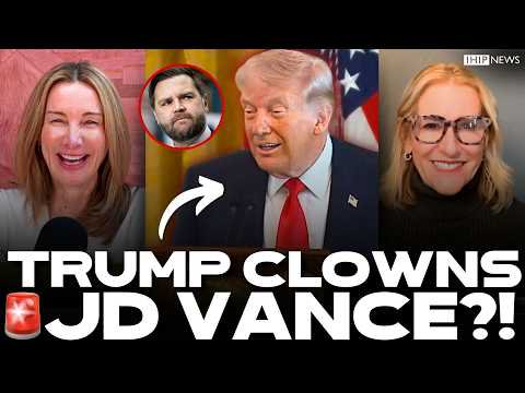 IHIP News:🚨 MAGA CIVIL WAR!! Trump BASHES JD Vance On LIVE TV; MAGA Influencer Says CUT TRUMP OFF?!