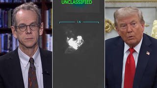 "A War Crime & Murder": David Cole on U.S. Killing of Survivors of Boat Strike in Caribbean