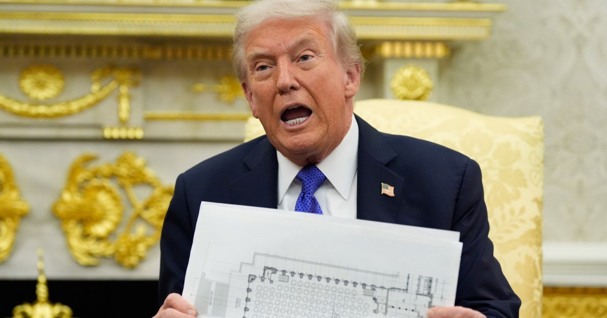 GOP Push for $1 Billion to Fund Trump’s Ballroom Hits Roadblock