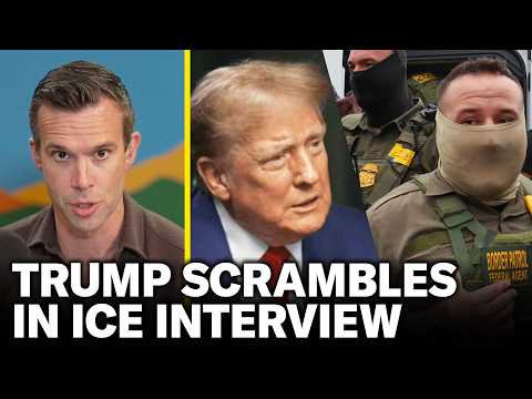 Trump SCRAMBLES In First Interview Since ICE's Alex Pretti Killing
