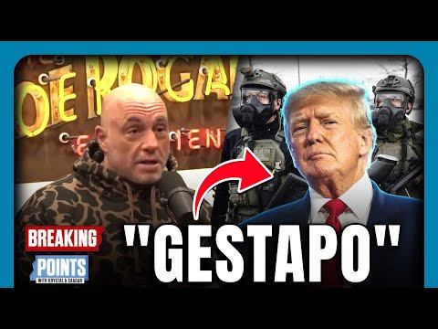 'GESTAPO': Rogan CALLS OUT Trump ICE Surge