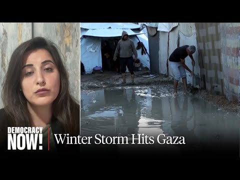 "Slower Form of Death": Despite Ceasefire, Israel Keeps Killing in Gaza as Winter Storm Floods Tents
