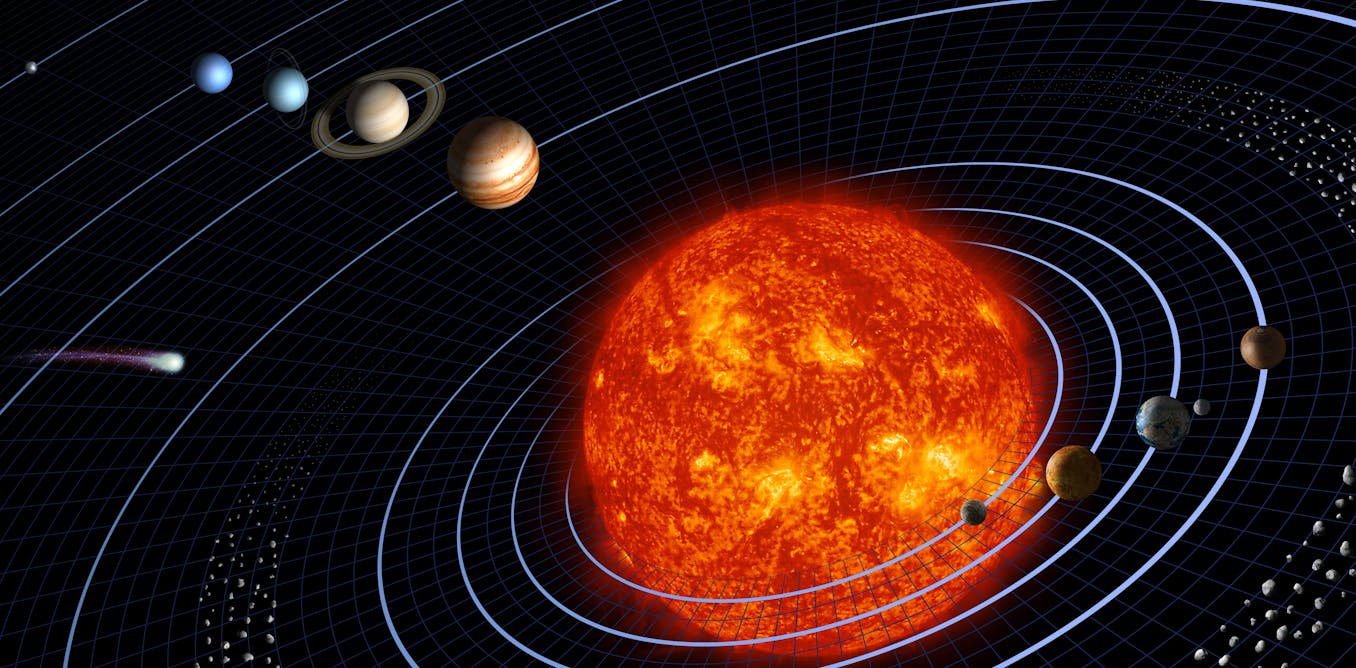 What is below Earth, since space is present in every direction?