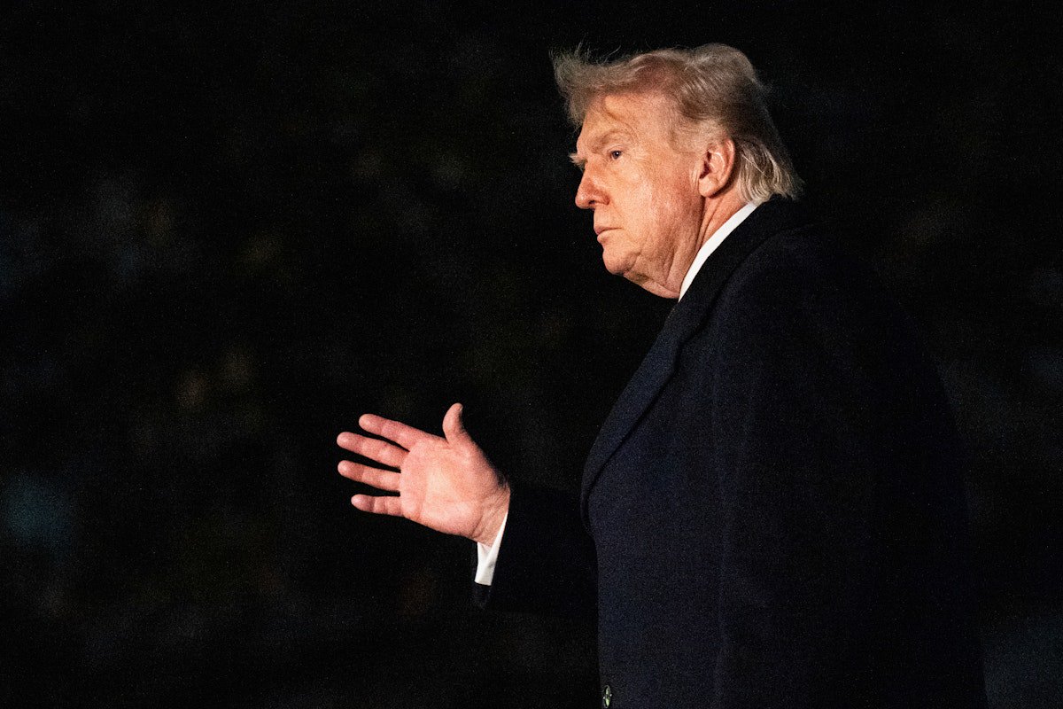 “Obnoxious”: Trump Ignores Reporters Asking About U.S. Troops in Iran