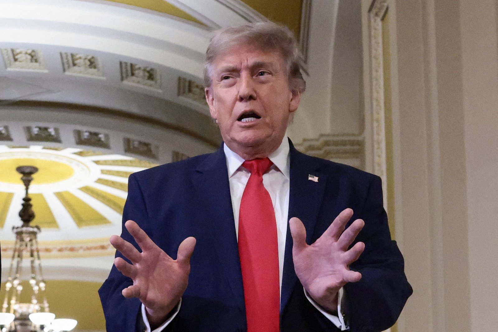 Trump blames 'Big Oil' for gas prices