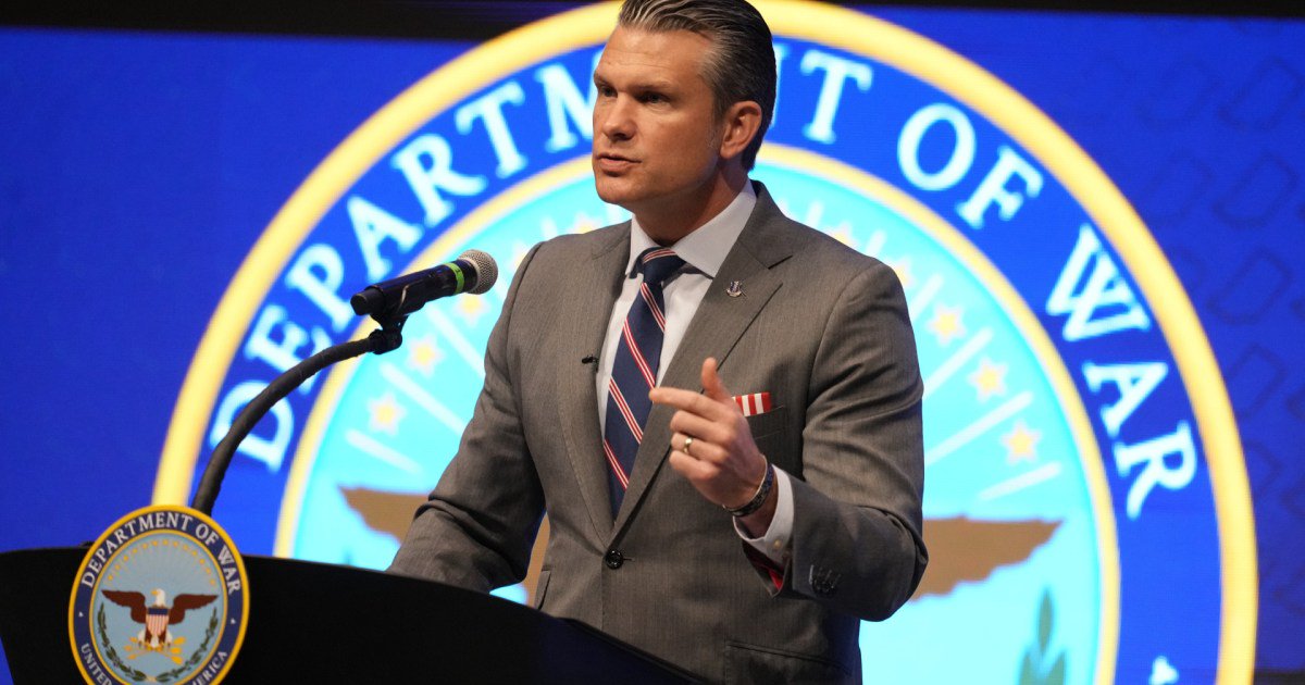 Pete Hegseth Finds His Fall Guy