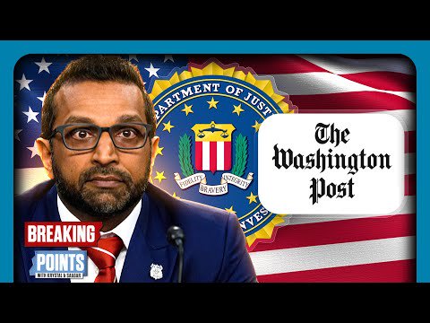 Kash Patel RAIDS Wapo Journo, SEIZES Computer