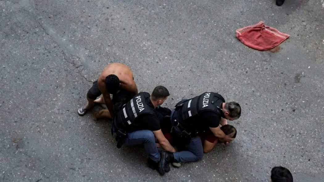 Protesters in Italy demand justice for Moroccan man who died after violent police restraint