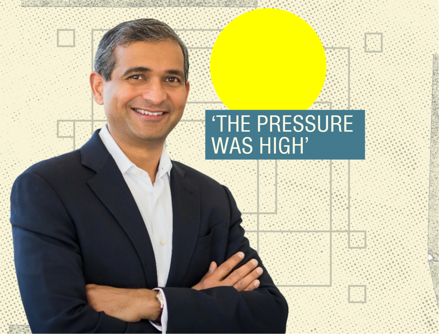 Deepak Nath applies pressure at Smith and Nephew