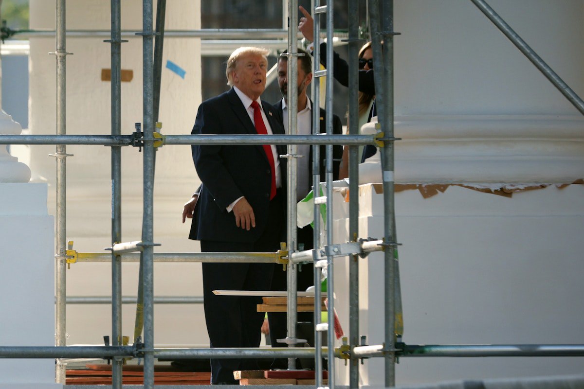 Trump Wanted to Install the Grossest Thing in White House Bathroom