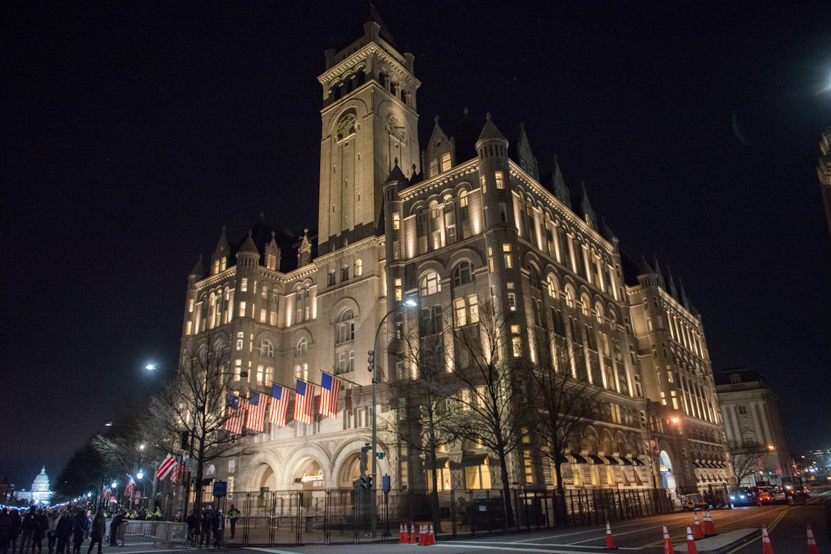 Is Trump Selling Himself Back His D.C. Hotel?