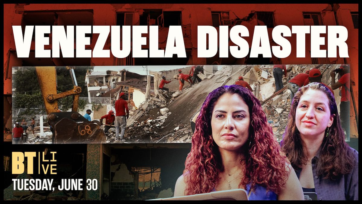 BT Live: US Sanctions Are Sabotaging Venezuela’s Earthquake Response