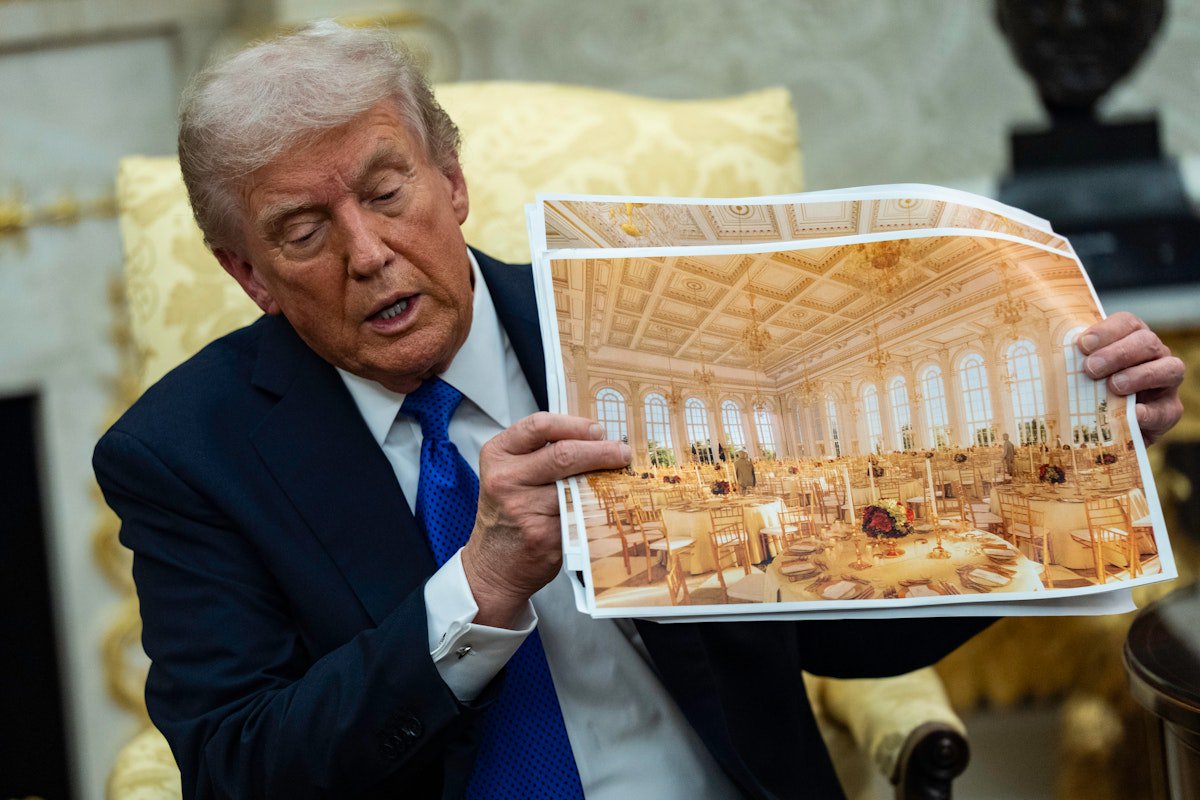 Republicans Demand Mind-Blowing $1 Billion for Trump’s Ballroom