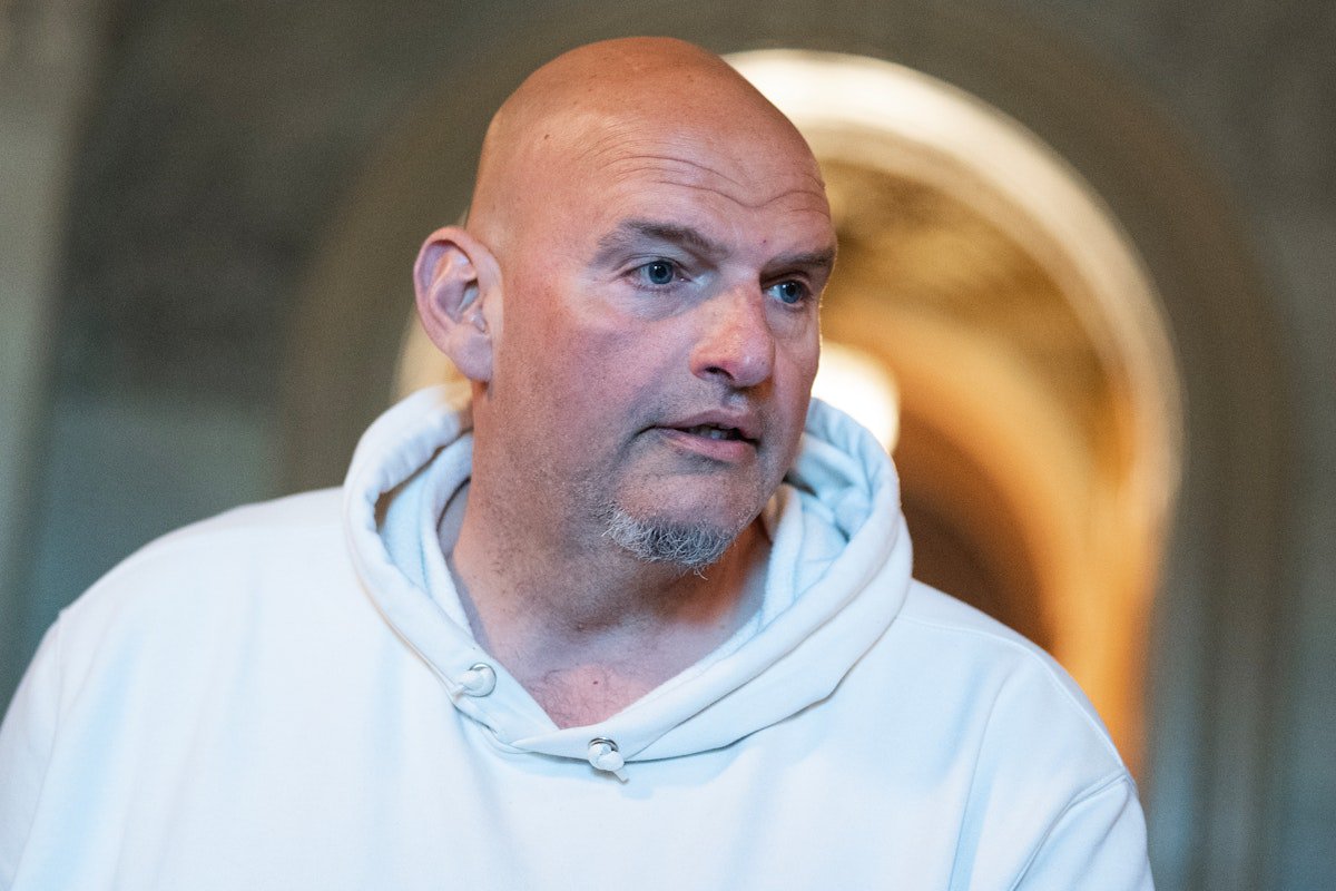 John Fetterman Thinks Trump Calling a Woman “Piggy” Is Hilarious