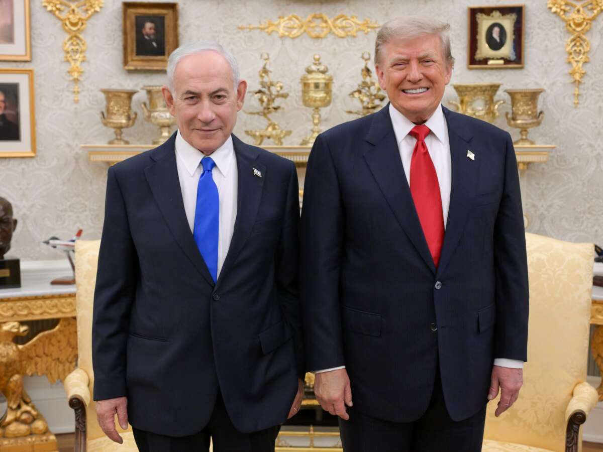 Nearly Half of Americans Say US Should Arrest Netanyahu Ahead of Trump Meeting