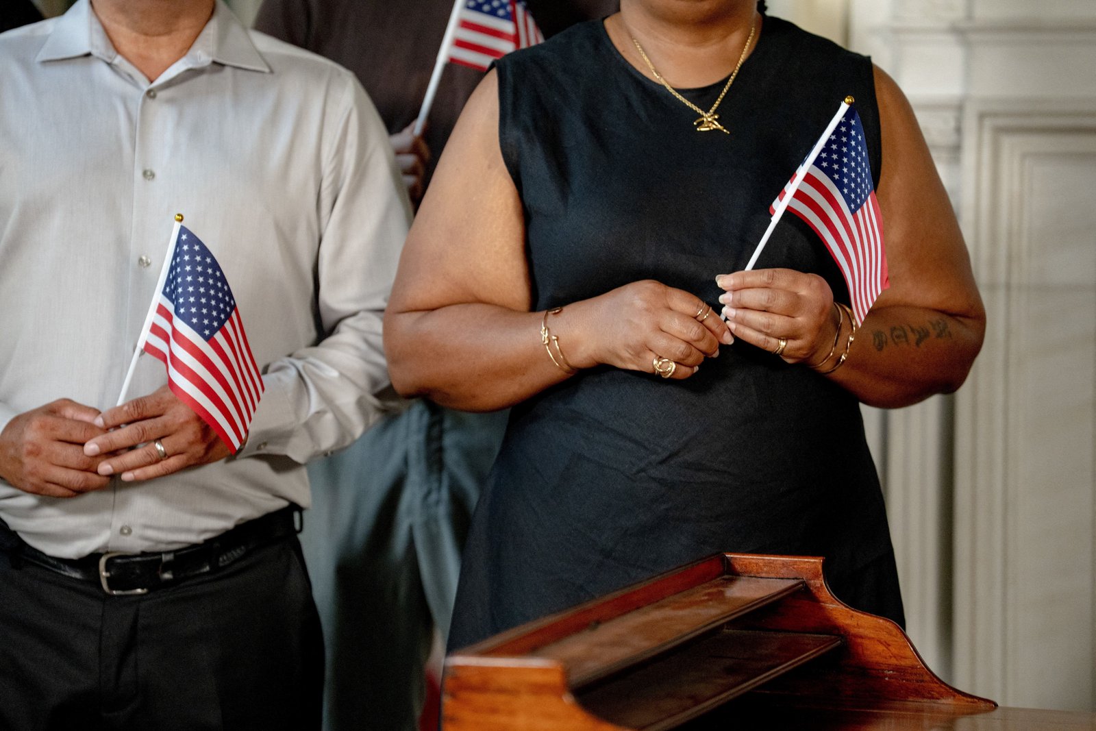 Americans’ support for immigration falls from record high, poll finds