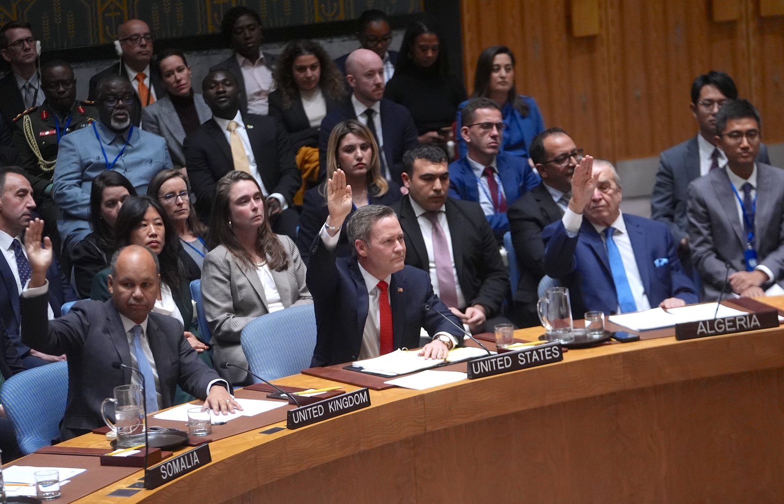 UN Security Council approves Trump's Gaza plan; Israel vows to block any path to a Palestinian state