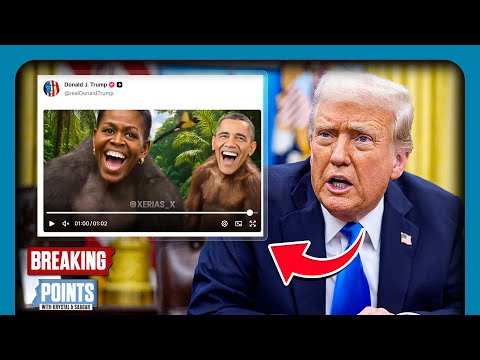 Trump DELETES Then Defends Obama Ape Video After Republican Backlash