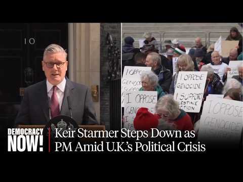 PM Keir Starmer Resigns & Palestine Action "Terrorism" Sentencing of "Elbit 4"