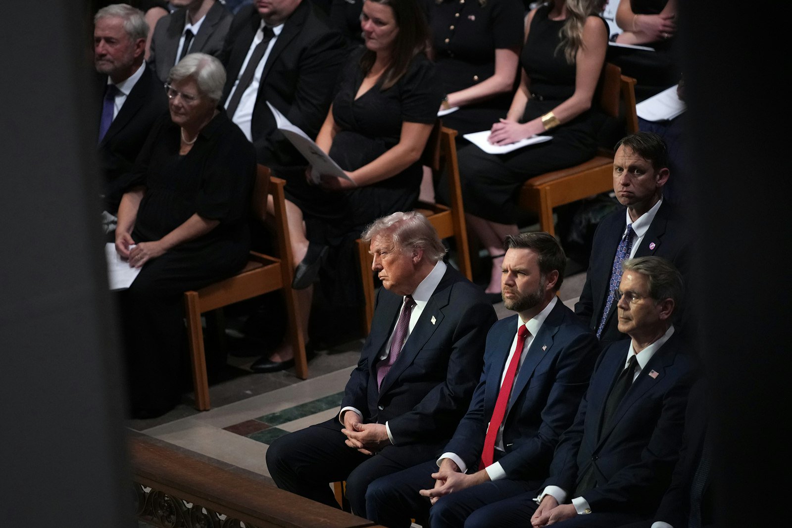 Trump, 80, Falls Asleep After Mocking Lindsey Graham at His Funeral