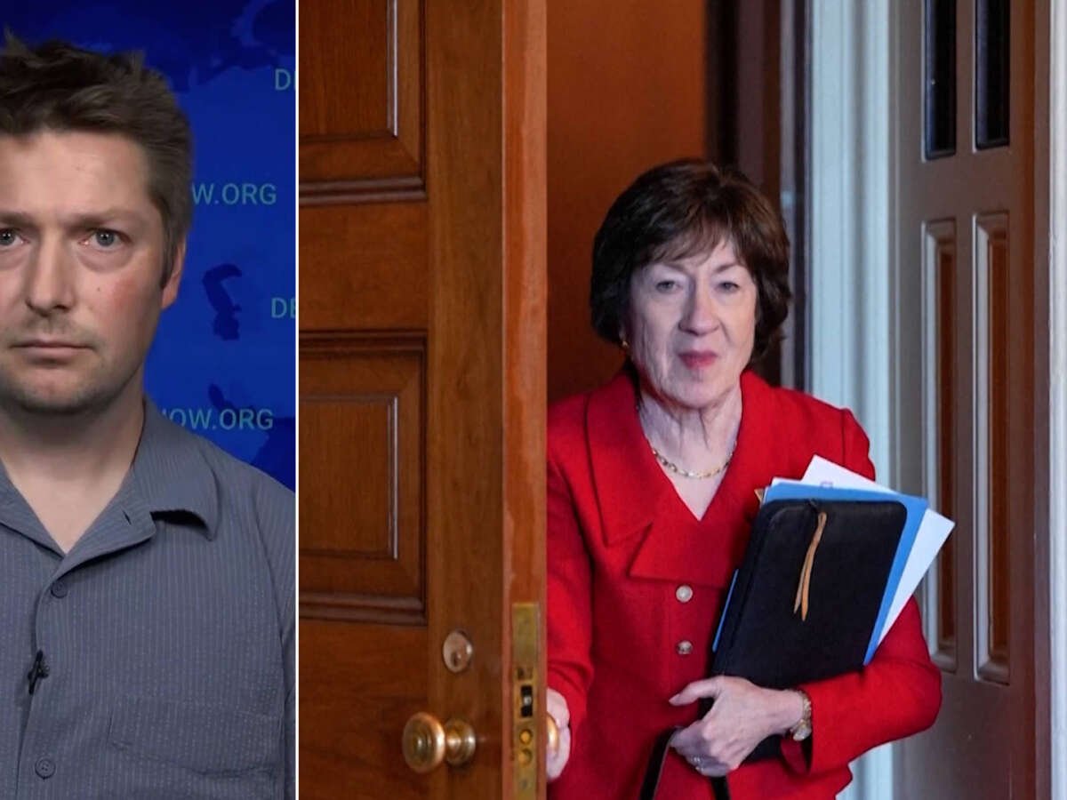 Maine Sen. Susan Collins Under Fire for Being the Deciding Vote on ICE Funding