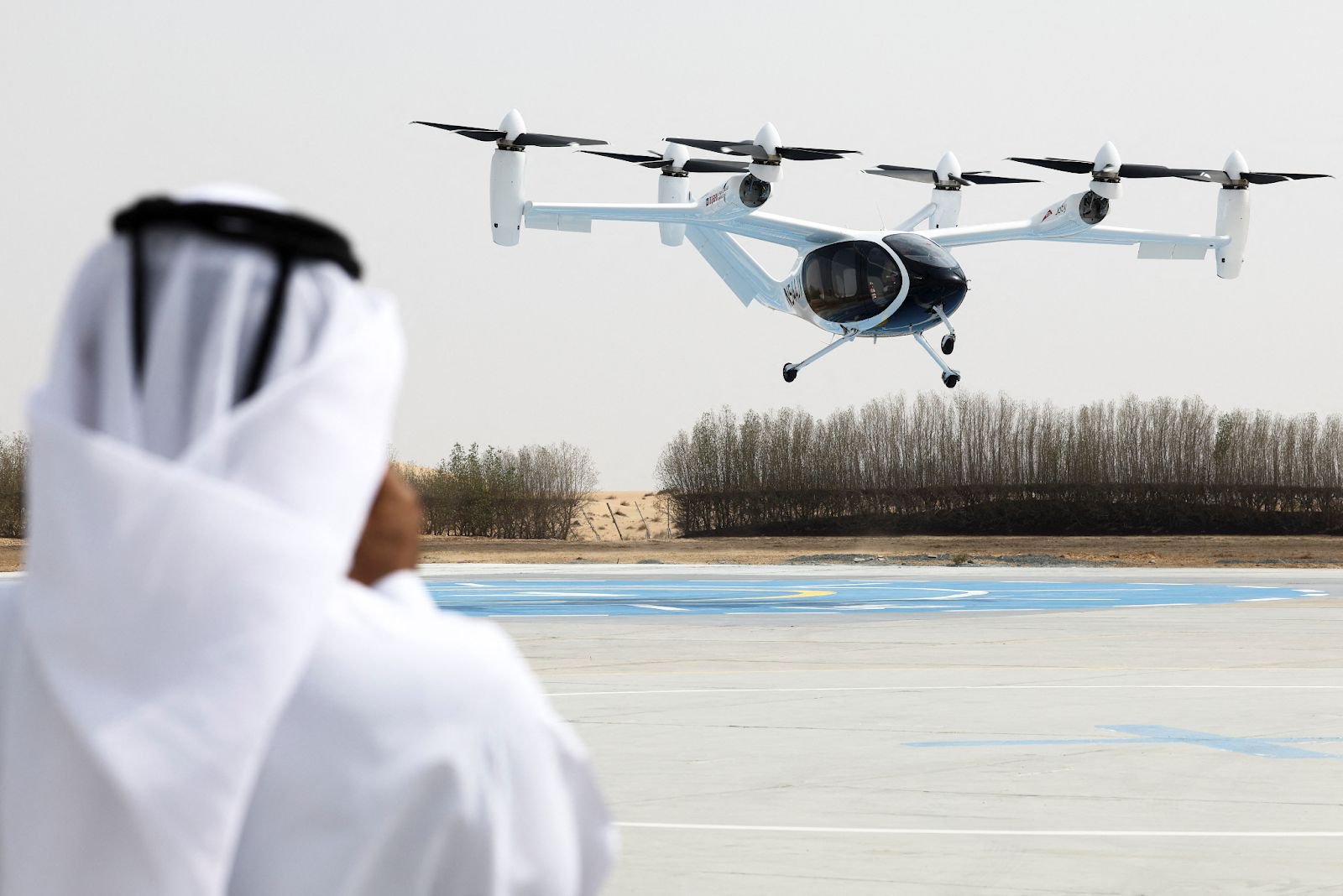 Abu Dhabi-backed flying taxis take off in Egypt