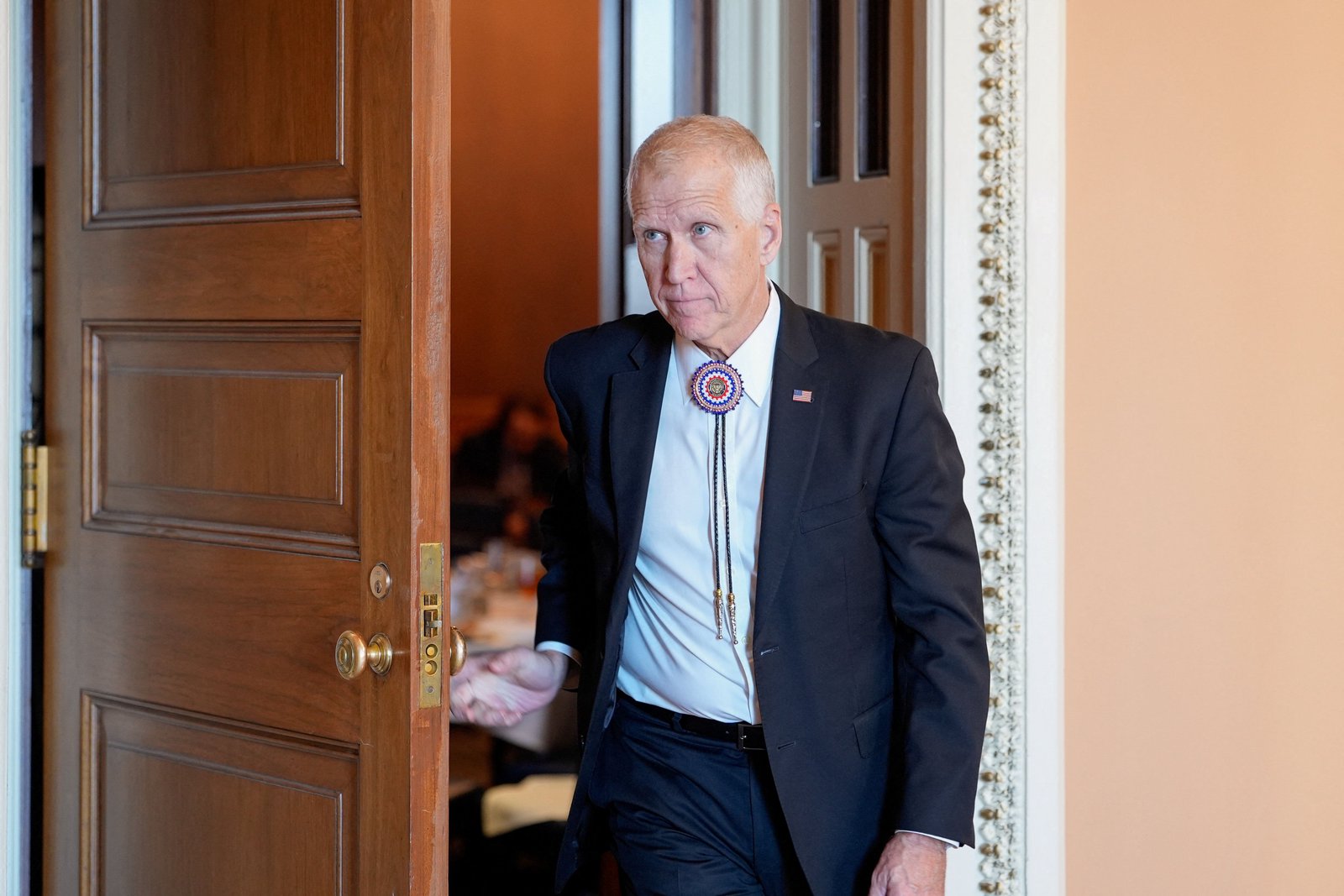 Tillis goes big before going home