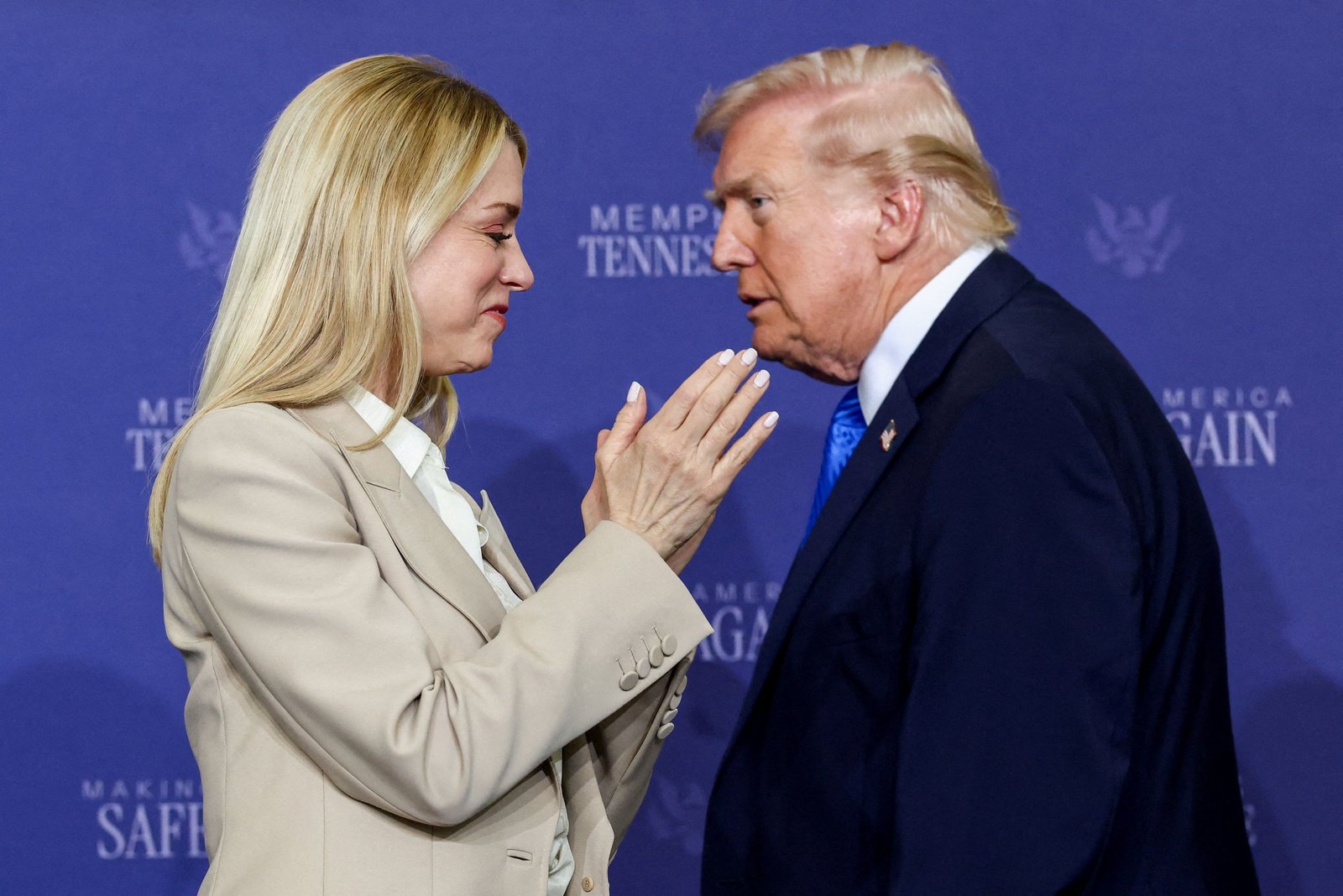 Trump ousts Bondi from atop the Justice Department