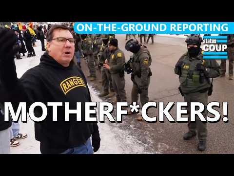 Combat Veteran EXPLODES at Trump's Masked MOTHERF*CKERS: "Go Back to the Border!"