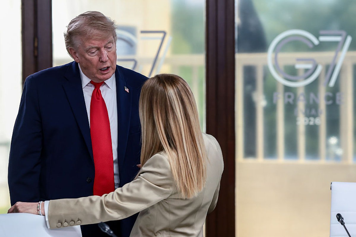 Trump Escalates Feud With Italy’s Meloni With Deranged Post
