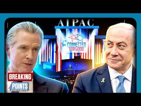 Newsom FLIPS On Israel 'Apartheid' As Dems FLEE AIPAC