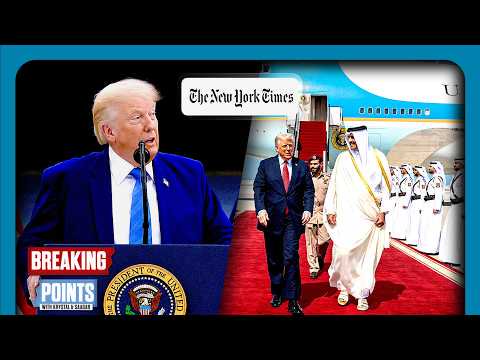 Trump FREAKS After Journos Expose Problem With Qatar Force One